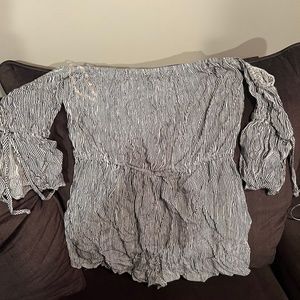 American Eagle Off Shoulder Romper